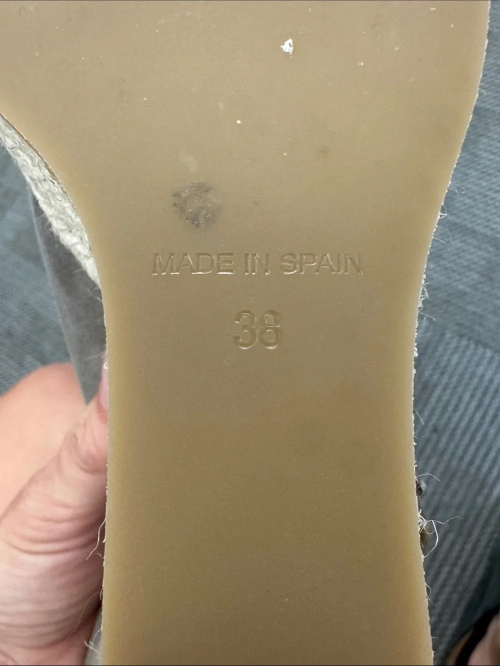 Cordani Stacked Sole Wedge in Metallic Leather, size 38